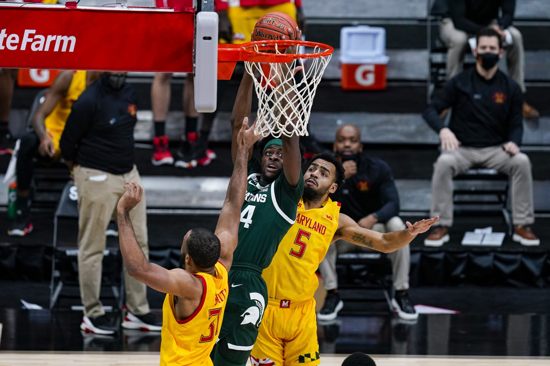 B10 Michigan St Maryland Basketball